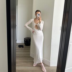 Savannah Morrow - GARDENIA MAXI DRESS IVORY